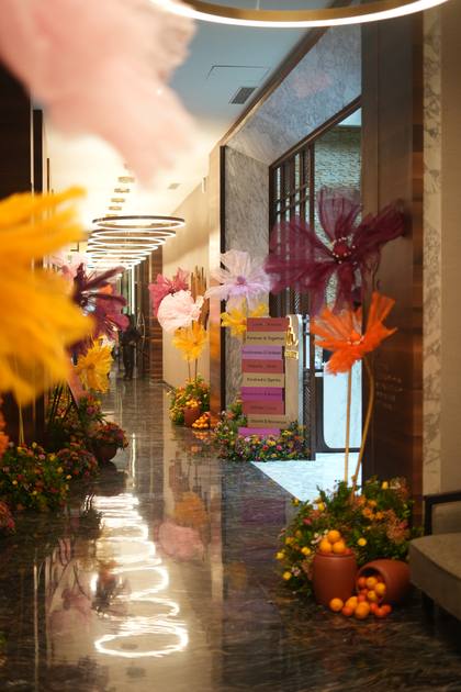 Aisle / Walkway and Signage — Arrival / Lobby decor — Westin
